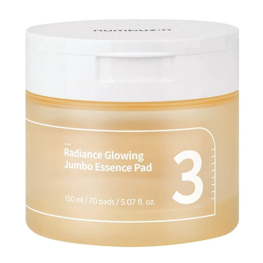 NUMBUZIN - No.3 Radiance Glowing Jumbo Essence Pad 150ml/70 Pads